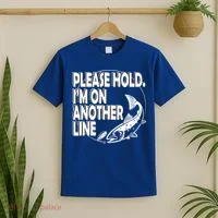 Please Hold I'm On The Other Line T-Shirt thumb 2