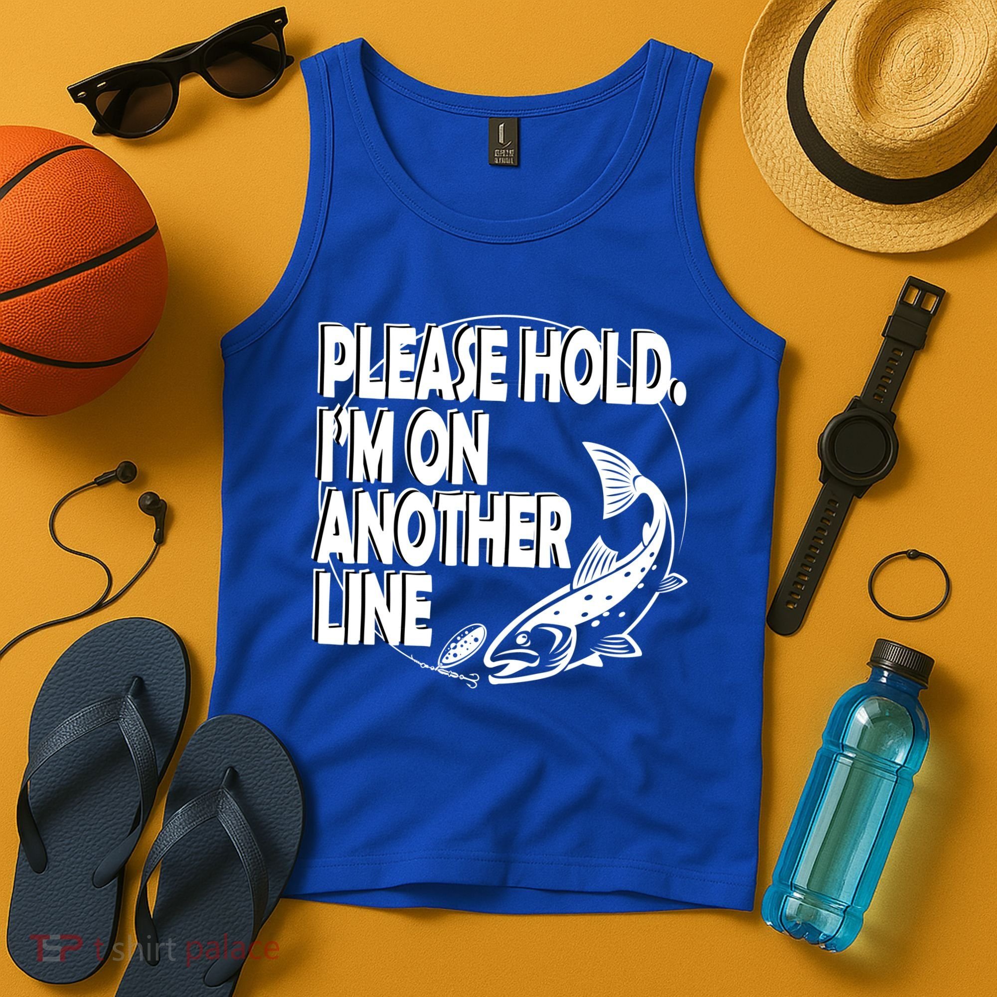 Please Hold I'm On The Other Line Tank Top