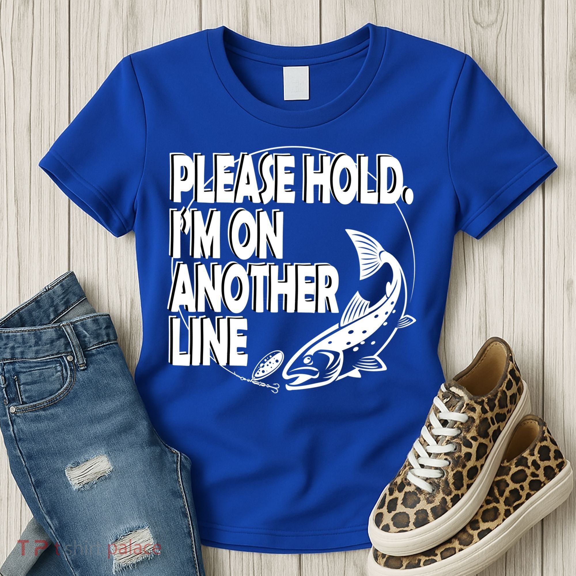 Please Hold I'm On The Other Line Women's T-Shirt