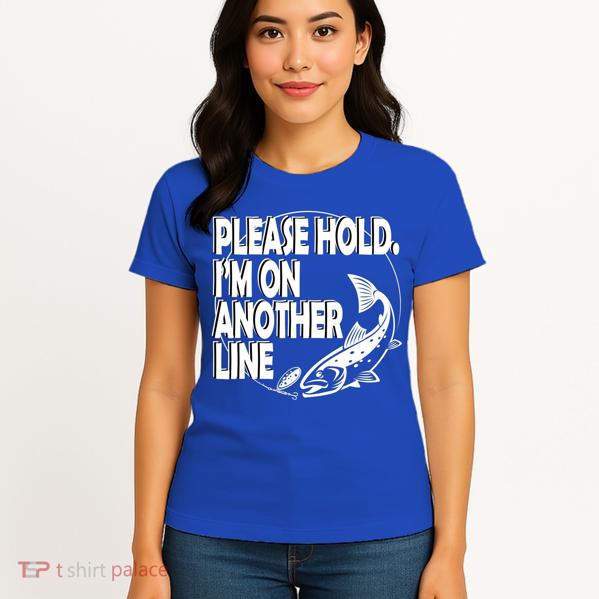 Please Hold I'm On The Other Line Women's T-Shirt