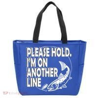 Please Hold I'm On The Other Line Tote Bag thumb 0