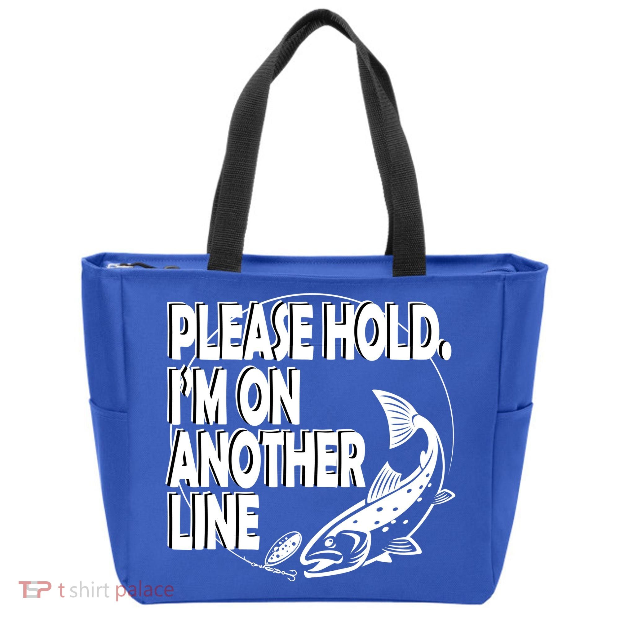 Please Hold I'm On The Other Line Tote Bag