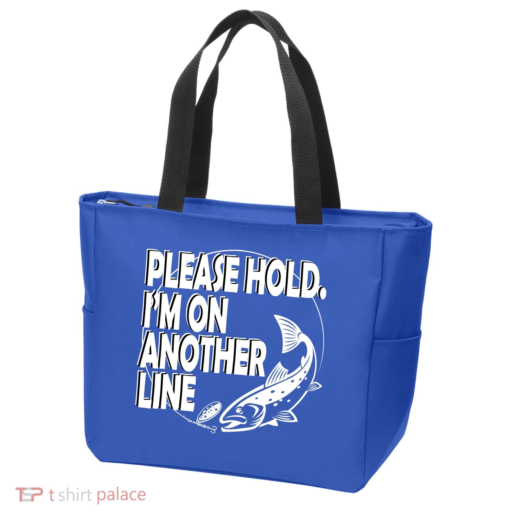 Please Hold I'm On The Other Line Tote Bag