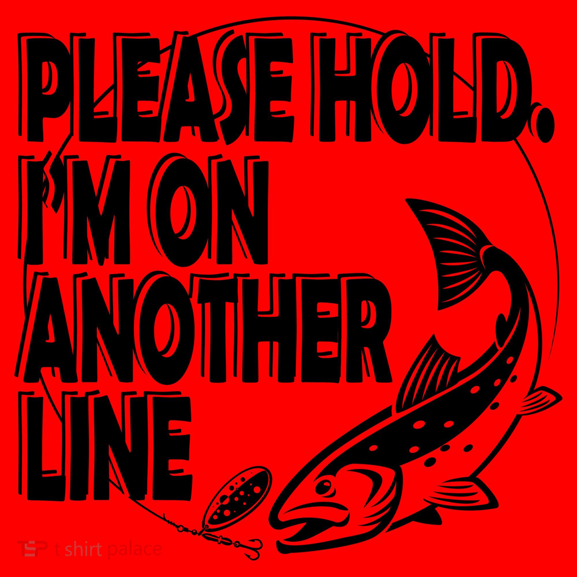 Please Hold I'm On The Other Line Santa Hat
