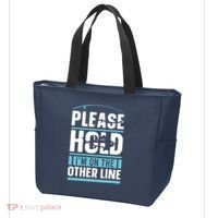 Please Hold I'm On The Other Line Fishing Funny Tote Bag thumb 3