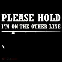 Please Hold I'm On The Other Line Funny Backpack thumb 2