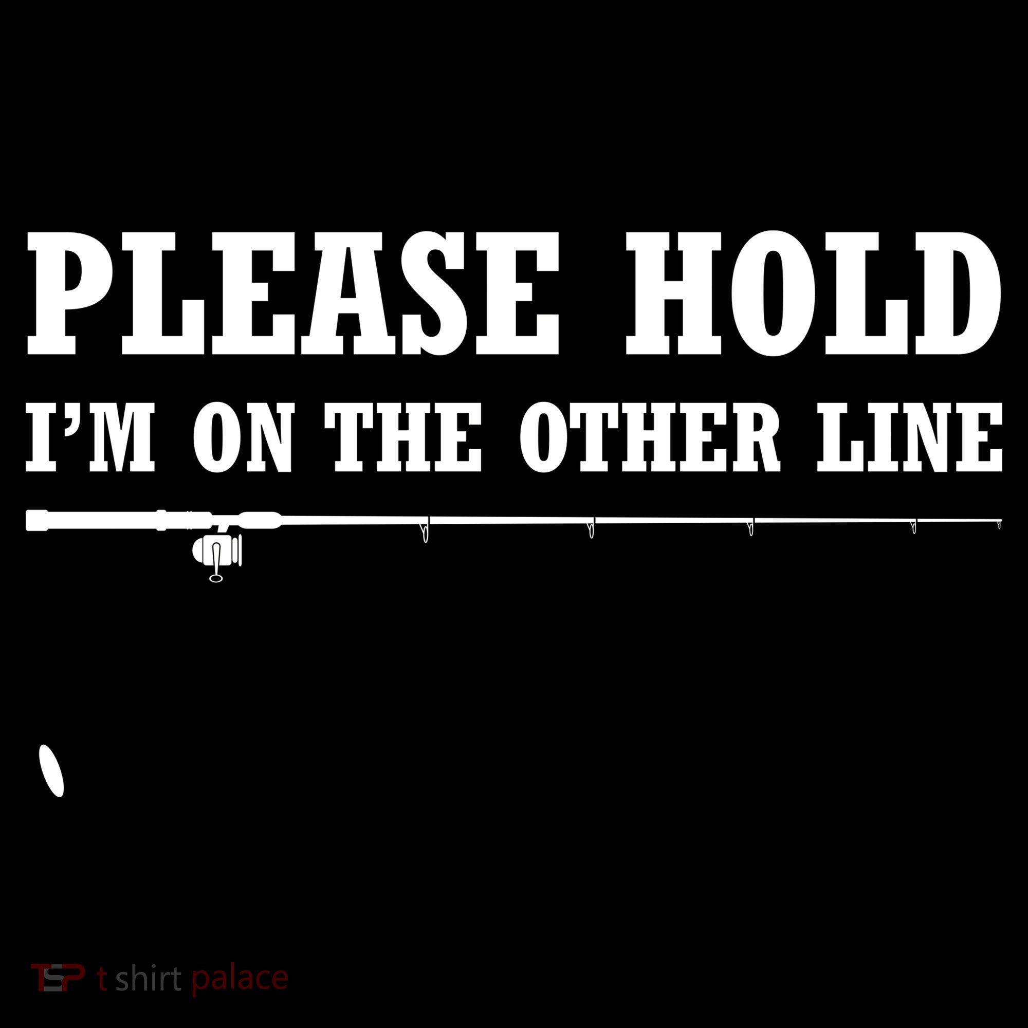 Please Hold I'm On The Other Line Funny Ornament