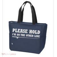 Please Hold I'm On The Other Line Funny Tote Bag thumb 3