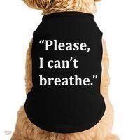 Please I Can't Breathe Floyd Protest Doggie Tank thumb 0
