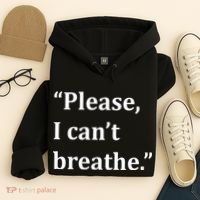 Please I Can't Breathe Floyd Protest Hoodie thumb 4