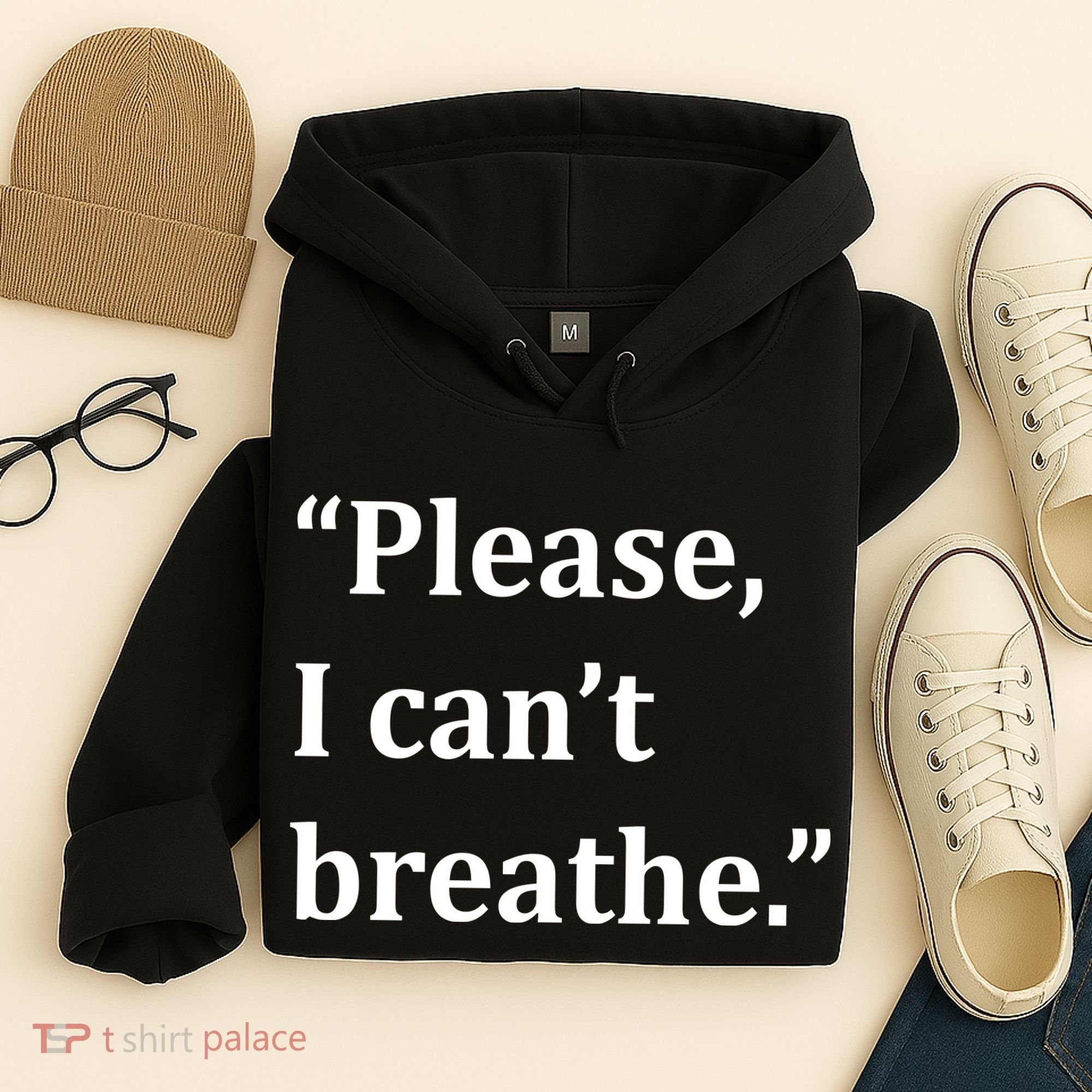 Please I Can't Breathe Floyd Protest Hoodie