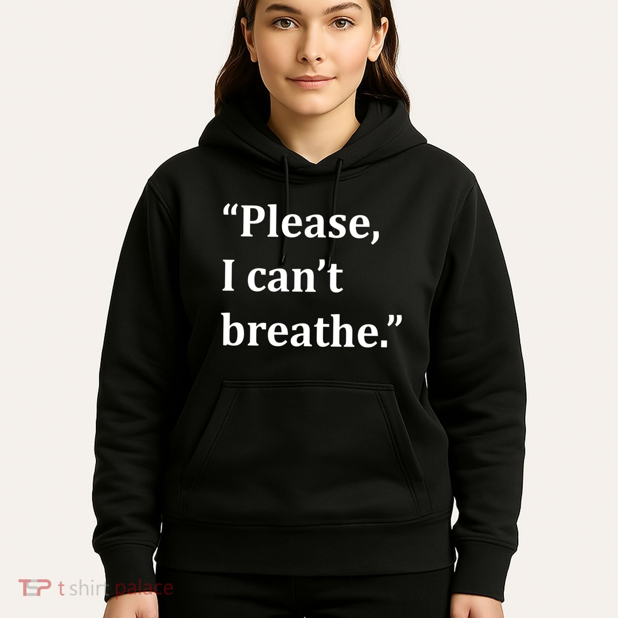 Please I Can't Breathe Floyd Protest Hoodie