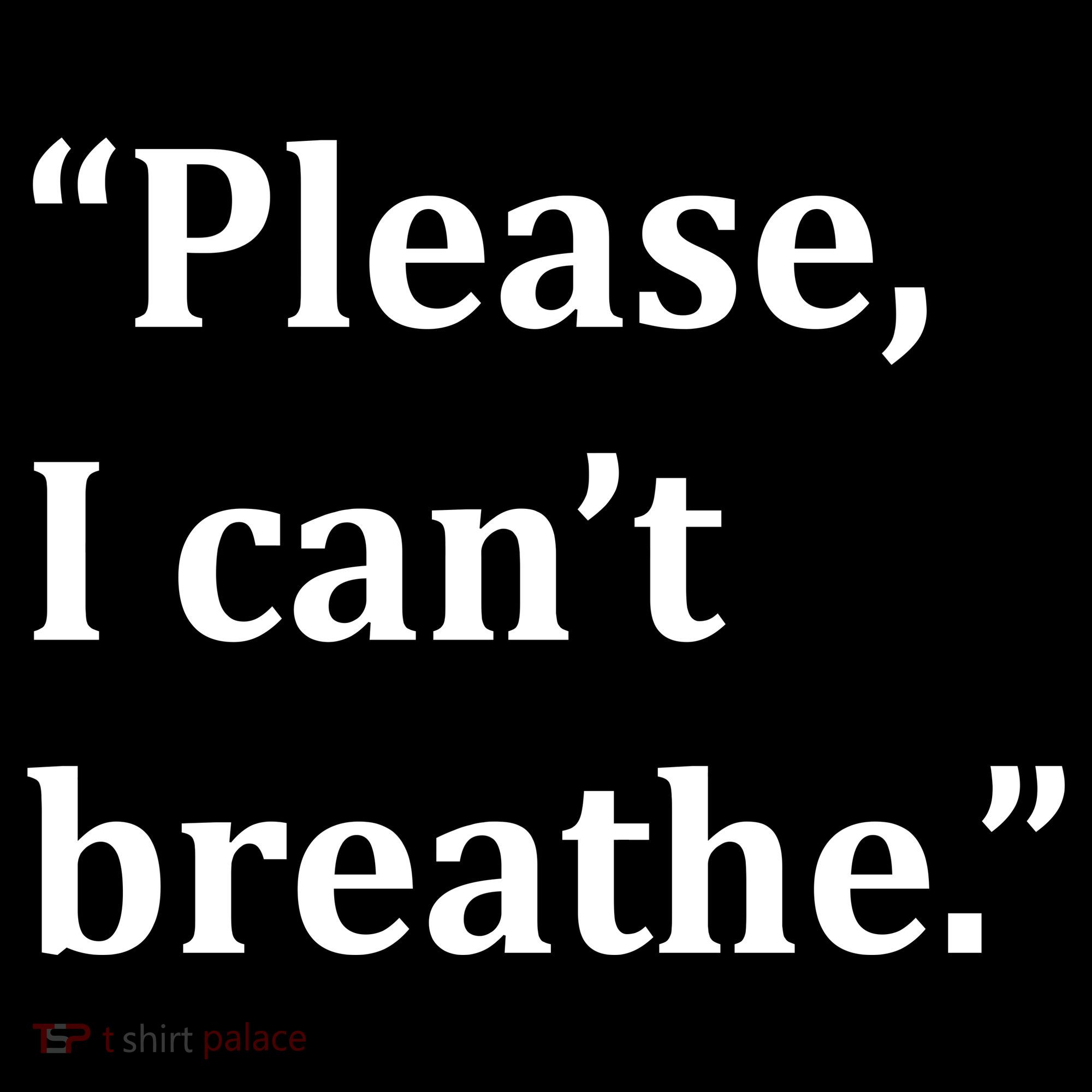 Please I Can't Breathe Floyd Protest Long Sleeve Shirt