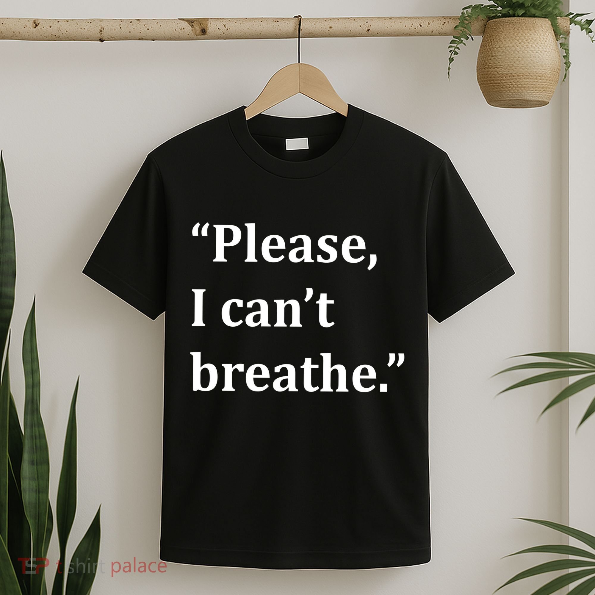 Please I Can't Breathe Floyd Protest T-Shirt