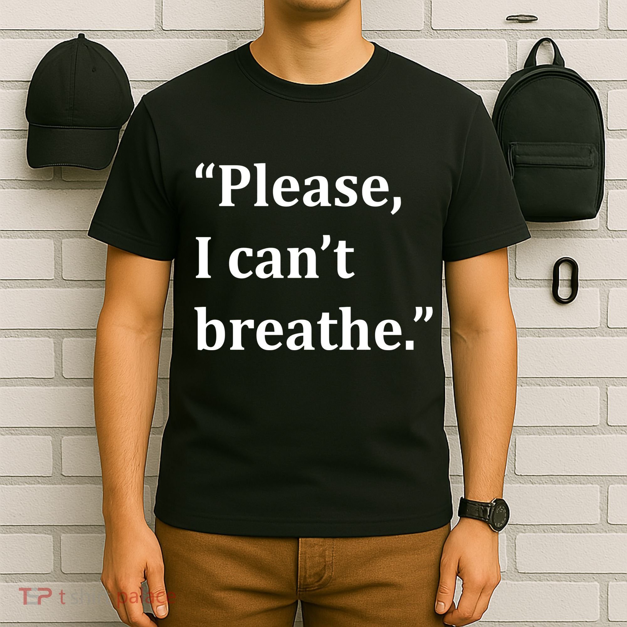 Please I Can't Breathe Floyd Protest T-Shirt