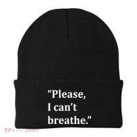 Please I Can't Breathe Floyd Protest Beanie thumb 0