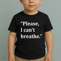 Please I Can't Breathe Floyd Protest Toddler T-Shirt thumb 2