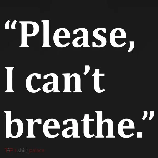 Please I Can't Breathe Floyd Protest Toddler T-Shirt