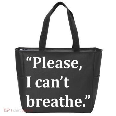 Please I Can't Breathe Floyd Protest Tote Bag