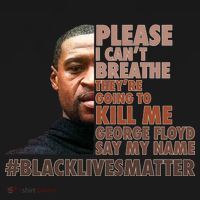 Please I Can't Breathe Geoge Floyd #BLM Ornament thumb 1