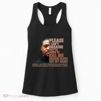 Please I Can't Breathe Geoge Floyd #BLM Women's Tank Top thumb 0