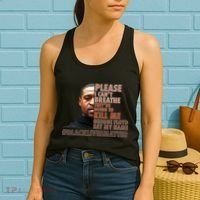 Please I Can't Breathe Geoge Floyd #BLM Women's Tank Top thumb 2
