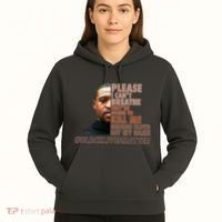 Please I Can't Breathe Geoge Floyd #BLM Hoodie thumb 5