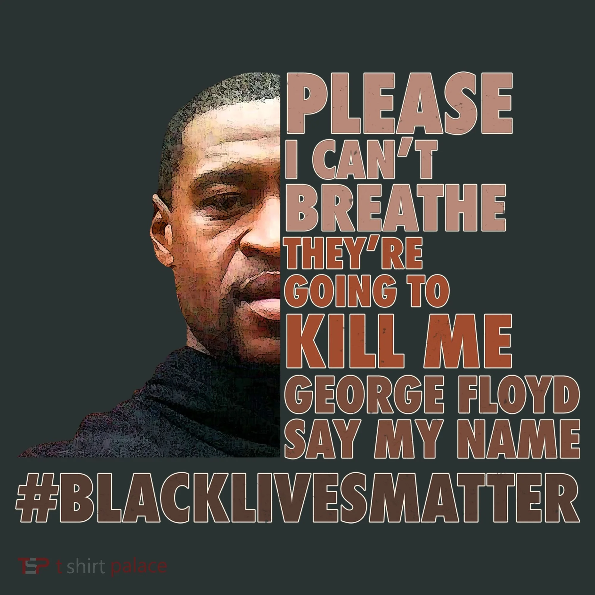 Please I Can't Breathe Geoge Floyd #BLM Hoodie
