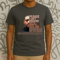 Please I Can't Breathe Geoge Floyd #BLM T-Shirt thumb 3