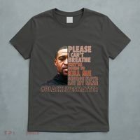 Please I Can't Breathe Geoge Floyd #BLM T-Shirt thumb 5