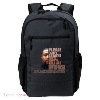 Please I Can't Breathe Geoge Floyd #BLM Backpack