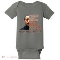 Please I Can't Breathe Geoge Floyd #BLM Baby Bodysuit thumb 0