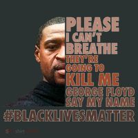 Please I Can't Breathe Geoge Floyd #BLM Tank Top thumb 6