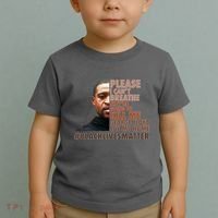 Please I Can't Breathe Geoge Floyd #BLM Toddler T-Shirt thumb 2