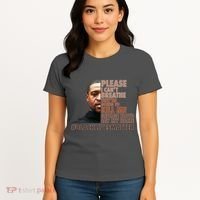 Please I Can't Breathe Geoge Floyd #BLM Women's T-Shirt thumb 4