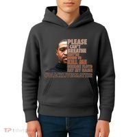 Please I Can't Breathe Geoge Floyd #BLM Kids Hoodie thumb 4