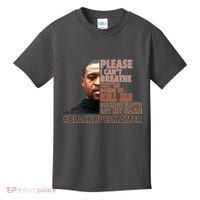 Please I Can't Breathe Geoge Floyd #BLM Kids T-Shirt thumb 0