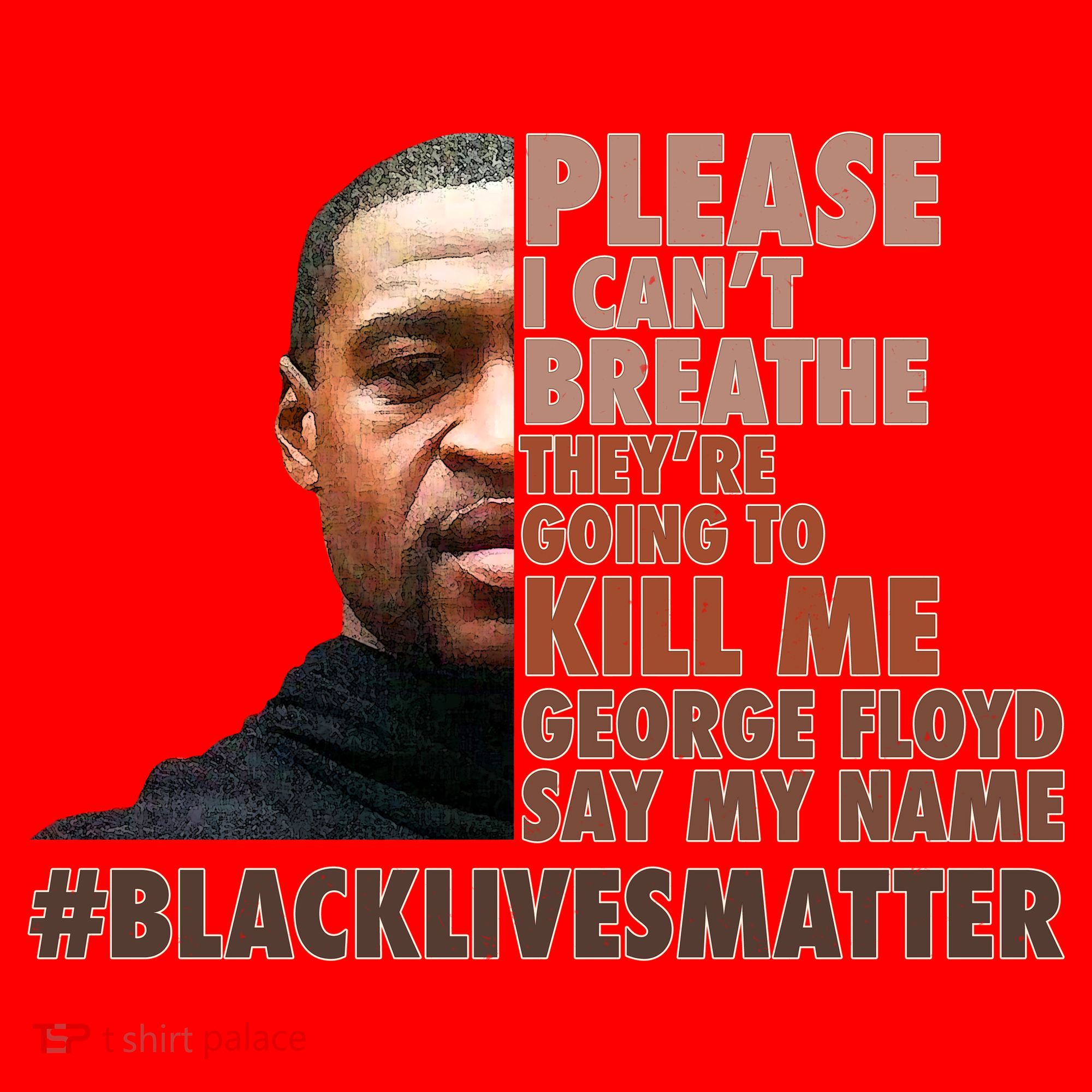 Please I Can't Breathe Geoge Floyd #BLM Santa Hat