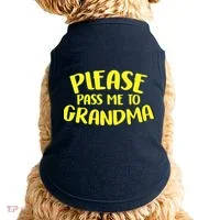 Please Pass Me To Grandma Doggie Tank thumb 0