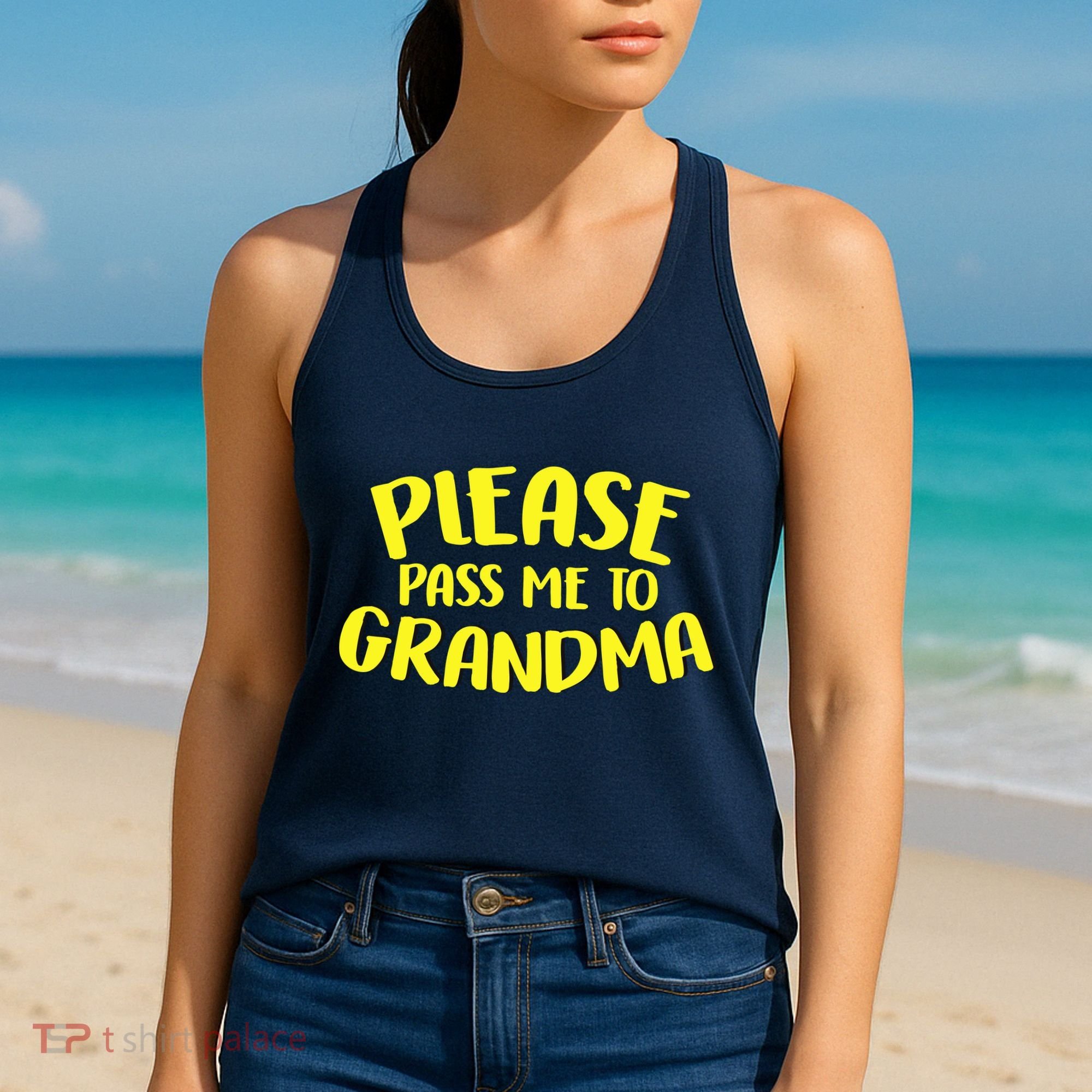 Please Pass Me To Grandma Women's Tank Top