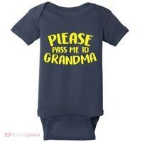 Please Pass Me To Grandma Baby Bodysuit thumb 0