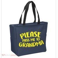 Please Pass Me To Grandma Tote Bag thumb 2