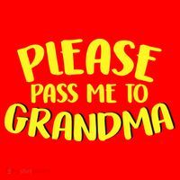 Please Pass Me To Grandma Santa Hat thumb 1