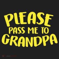 Please Pass Me To Grandpa Golf Towel thumb 3
