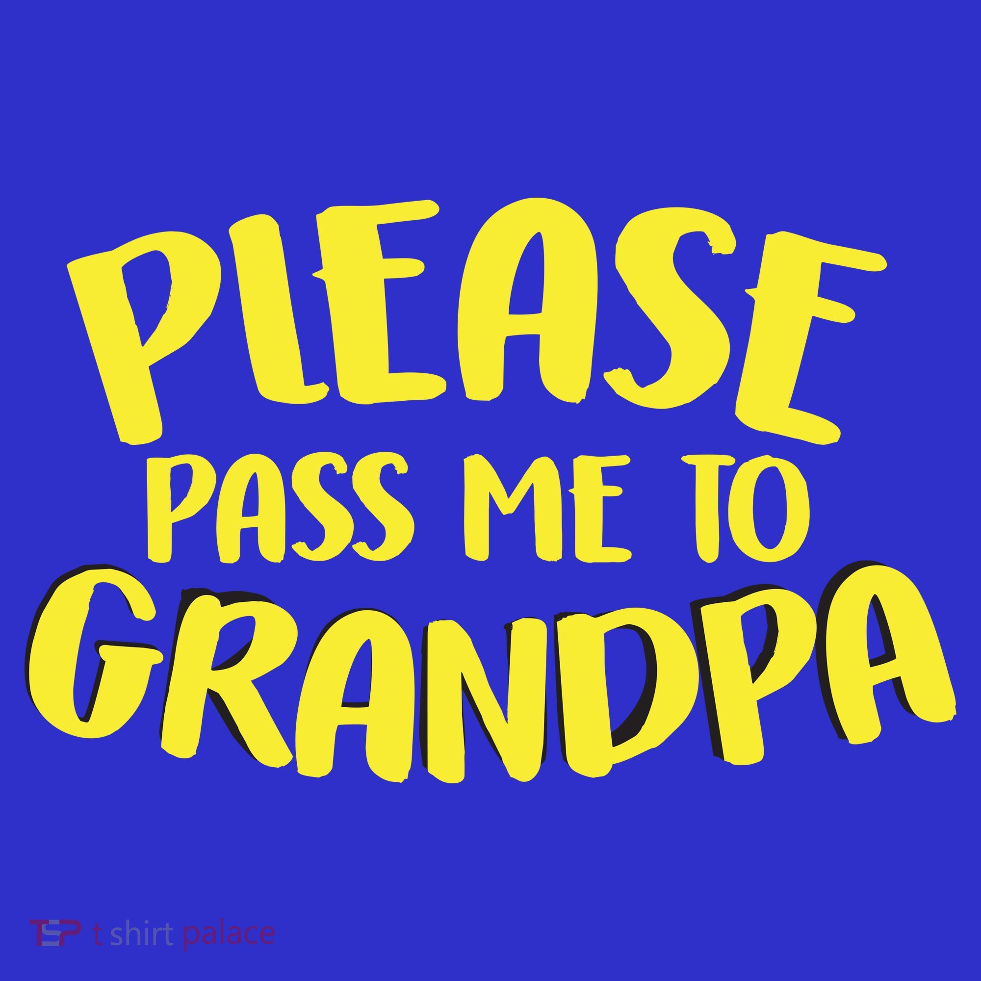Please Pass Me To Grandpa Apron
