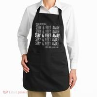Please Remember Stay 6 Feet Away Apron thumb 2