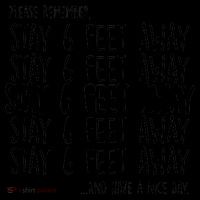 Please Remember Stay 6 Feet Away Coffee Mug thumb 5