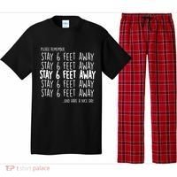 Please Remember Stay 6 Feet Away Pajama Set thumb 0