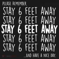 Please Remember Stay 6 Feet Away Kids Hoodie thumb 5