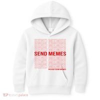 Please Send Memes Kids Hoodie thumb 0